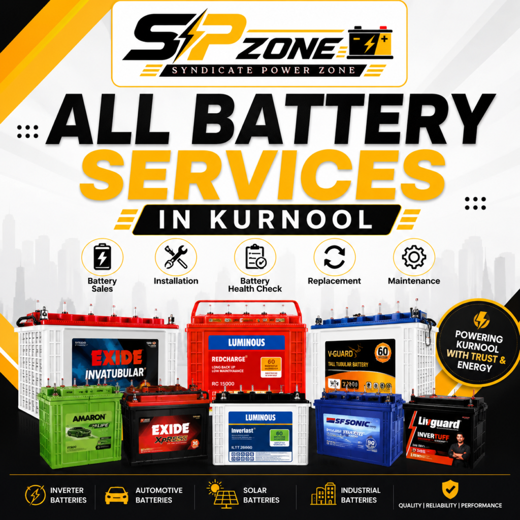All Battery Services in Kurnool