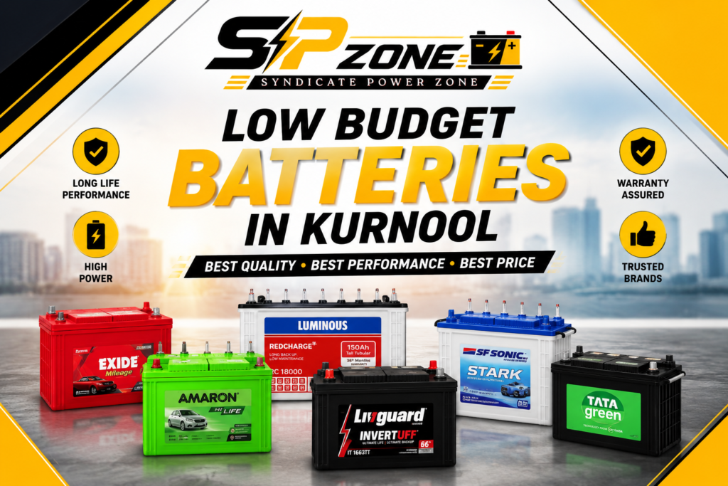 Affordable Batteries in Kurnool